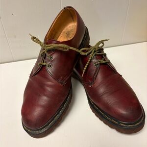 Dr Marten’s 1461 Smooth Leather Oxford Shoes Cherry Red Men’s Size 9 Womens 10